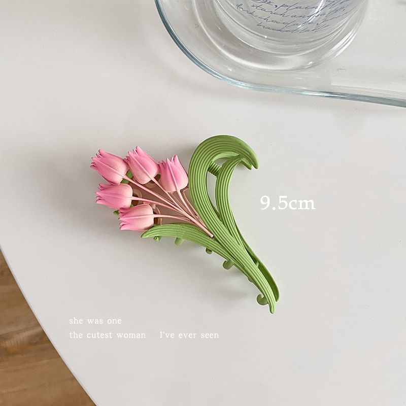 Floral Hair Claw / Hair Clip SpreePicky