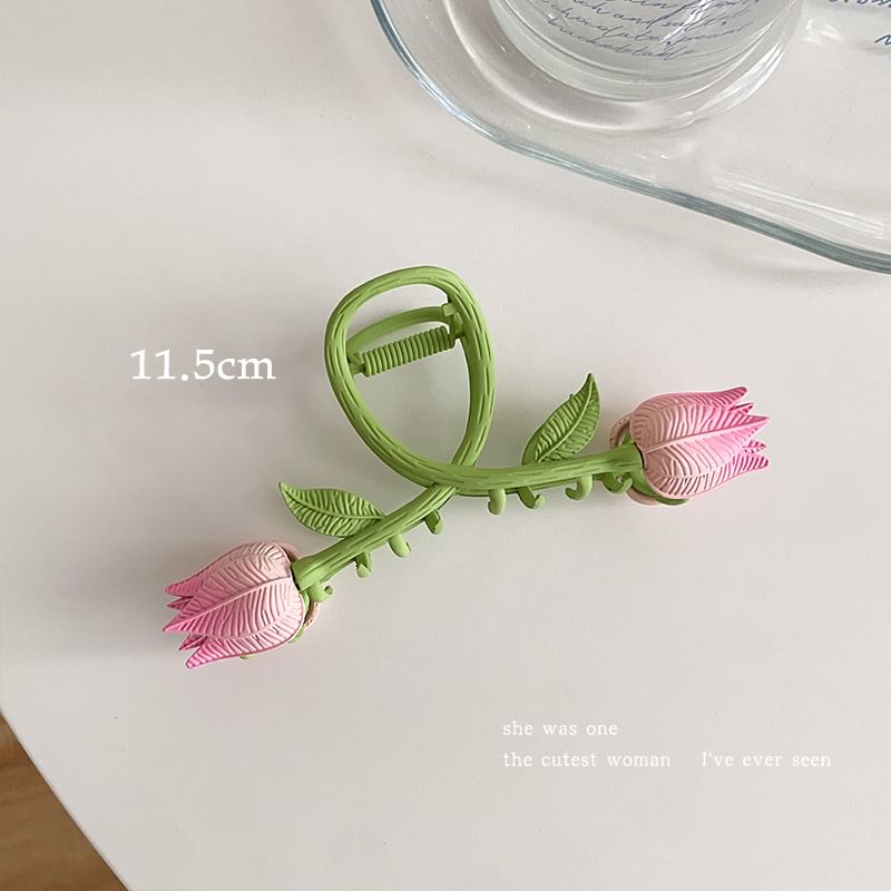 Floral Hair Claw / Hair Clip SpreePicky