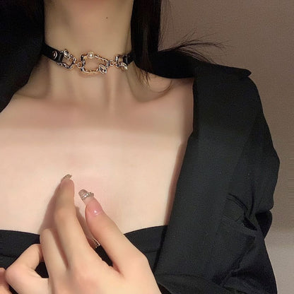 Irregular Chunky Alloy Choker SpreePicky