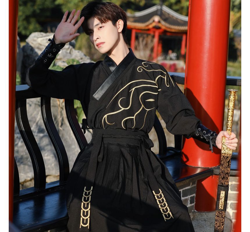 Print Hanfu Costume Set SpreePicky