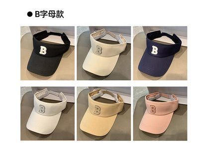 Letter B Visor Hat SpreePicky