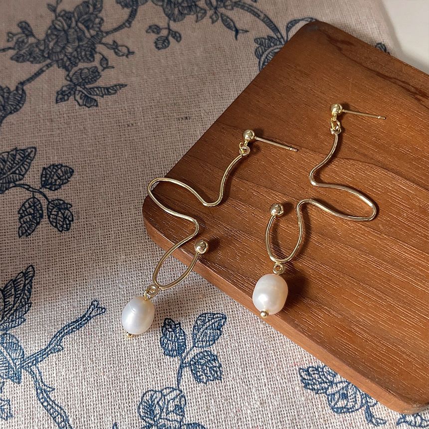 Freshwater Pearl Drop Earring SpreePicky