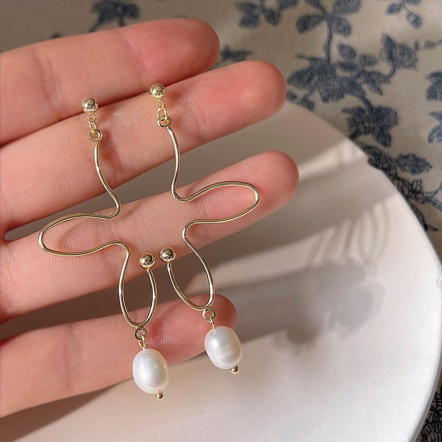 Freshwater Pearl Drop Earring SpreePicky