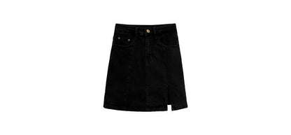 Denim Mini Skort SpreePicky