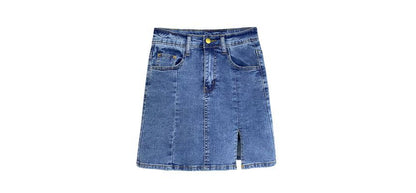 Denim Mini Skort SpreePicky