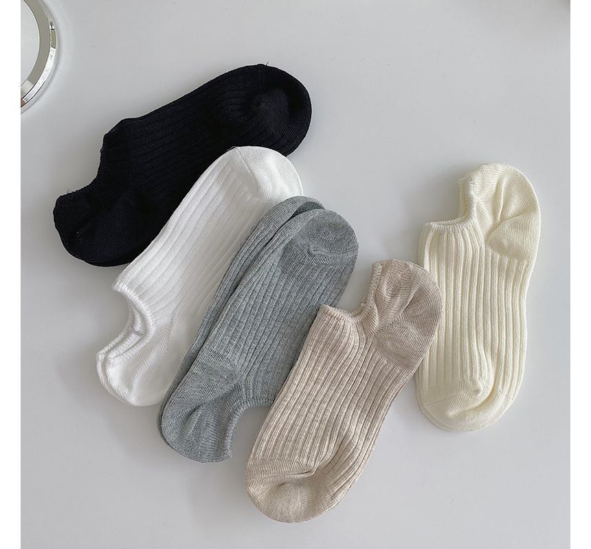 Plain Crew Socks / Set SpreePicky