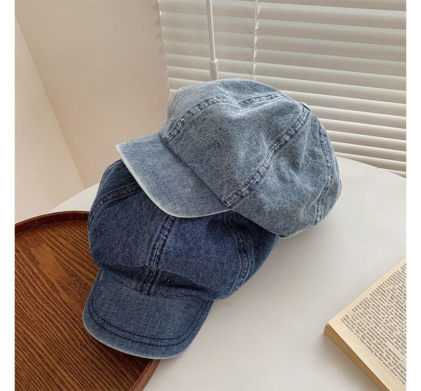 Denim Newsboy Cap SpreePicky