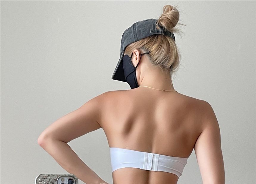 Strapless Bra Plain FashionChic