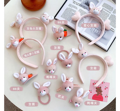 Rabbit Hair Clip / Headband / Hair Clamp / Hair Tie (various designs) SpreePicky