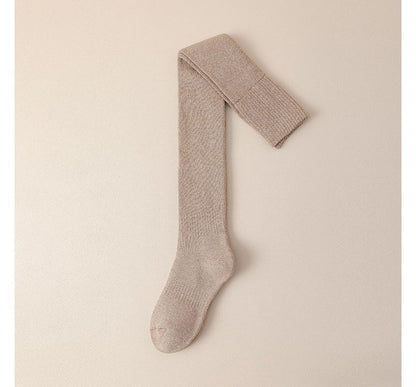 Plain Over the Knee Socks Set SpreePicky