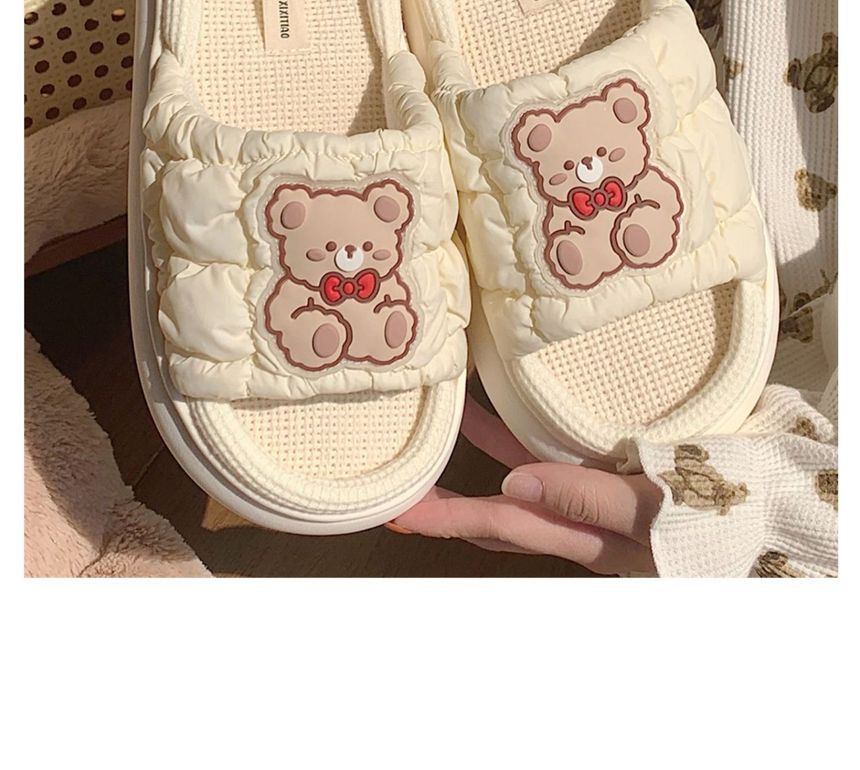 Bear Home Slippers SpreePicky