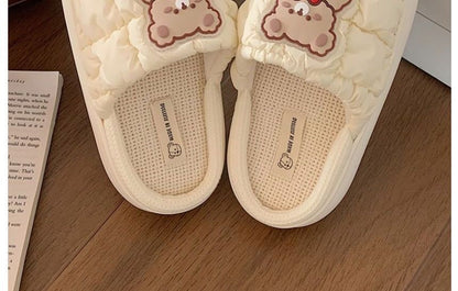 Bear Home Slippers SpreePicky