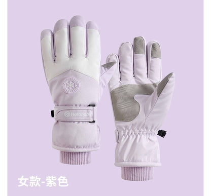 Snowflake Touchscreen Padded Gloves SpreePicky