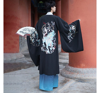 Embroidered Hanfu Robe / Long SpreePicky