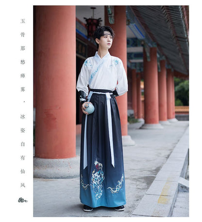 Embroidered Hanfu Robe / Long SpreePicky