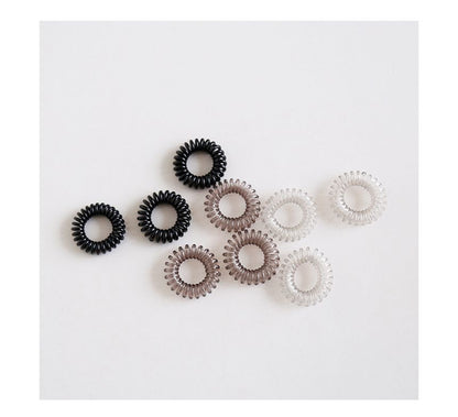 Set of 9: Coil Hair Tie (various designs) mySite