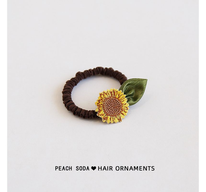 Sunflower Hair Tie mySite