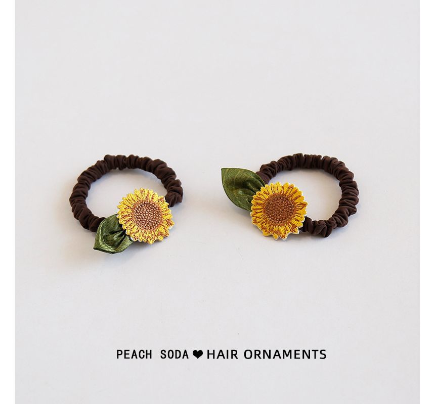 Sunflower Hair Tie mySite