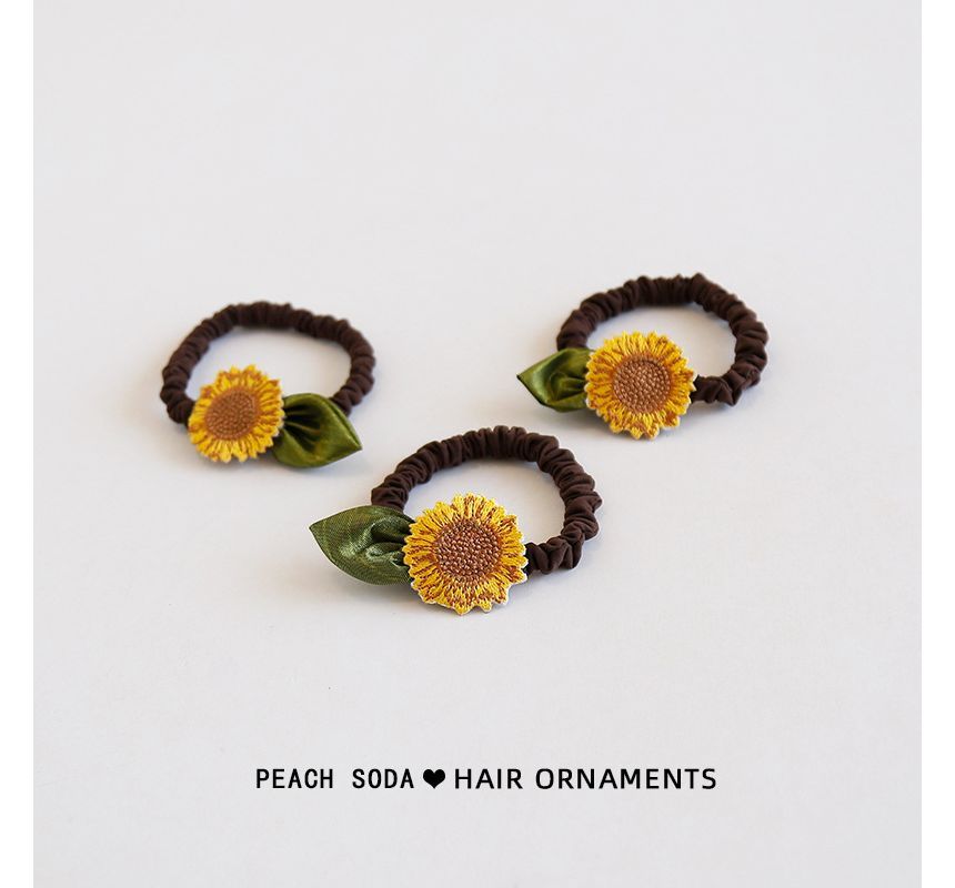 Sunflower Hair Tie mySite