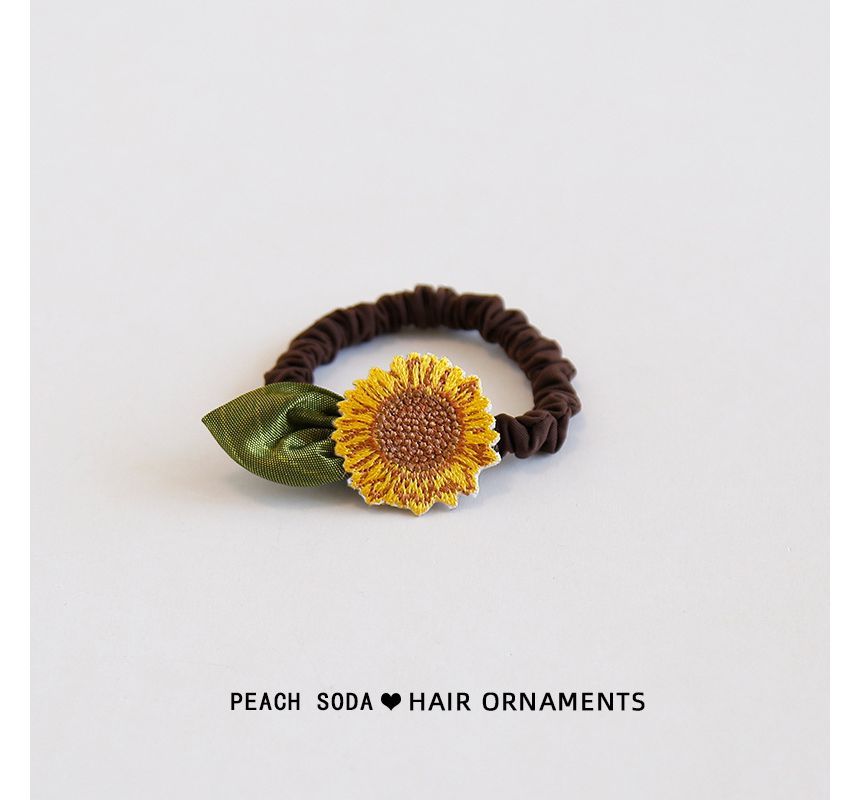 Sunflower Hair Tie mySite