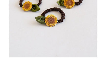 Sunflower Hair Tie mySite