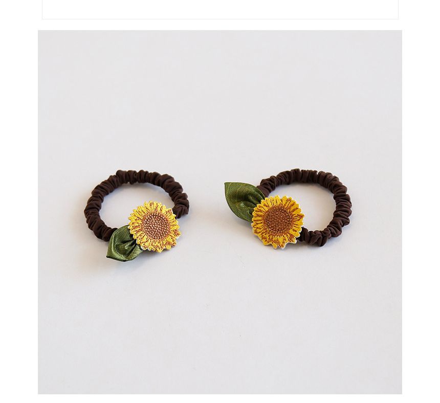 Sunflower Hair Tie mySite