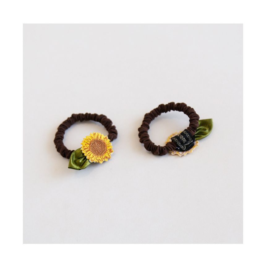 Sunflower Hair Tie mySite