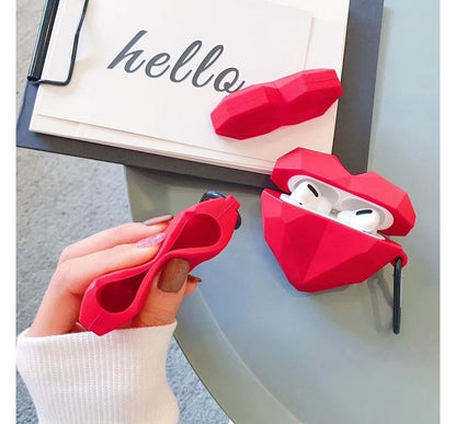 Low Poly Heart AirPods / Pro Earphone Case Skin SpreePicky