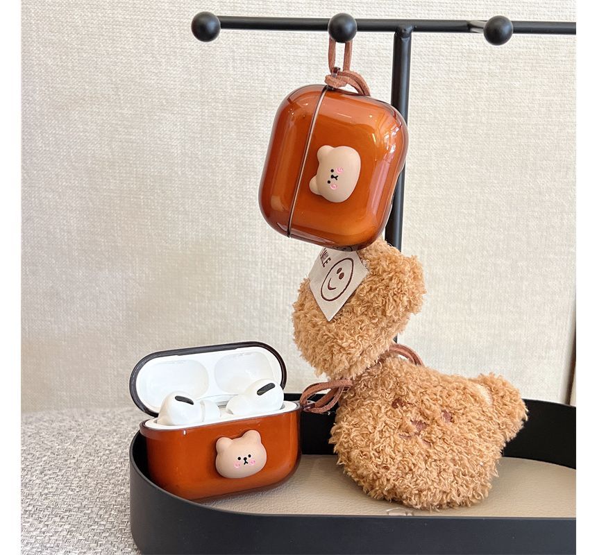 Bear Chenille AirPods / Pro Earphone Case Skin SpreePicky