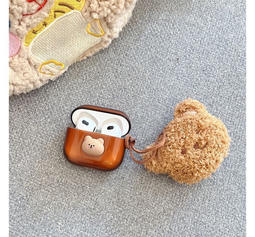 Bear Chenille AirPods / Pro Earphone Case Skin SpreePicky