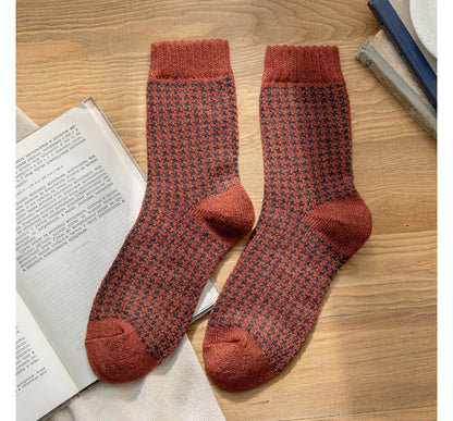 Set of 3 Pairs: Houndstooth Socks SpreePicky