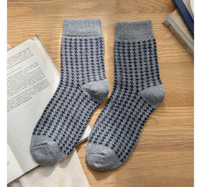 Set of 3 Pairs: Houndstooth Socks SpreePicky