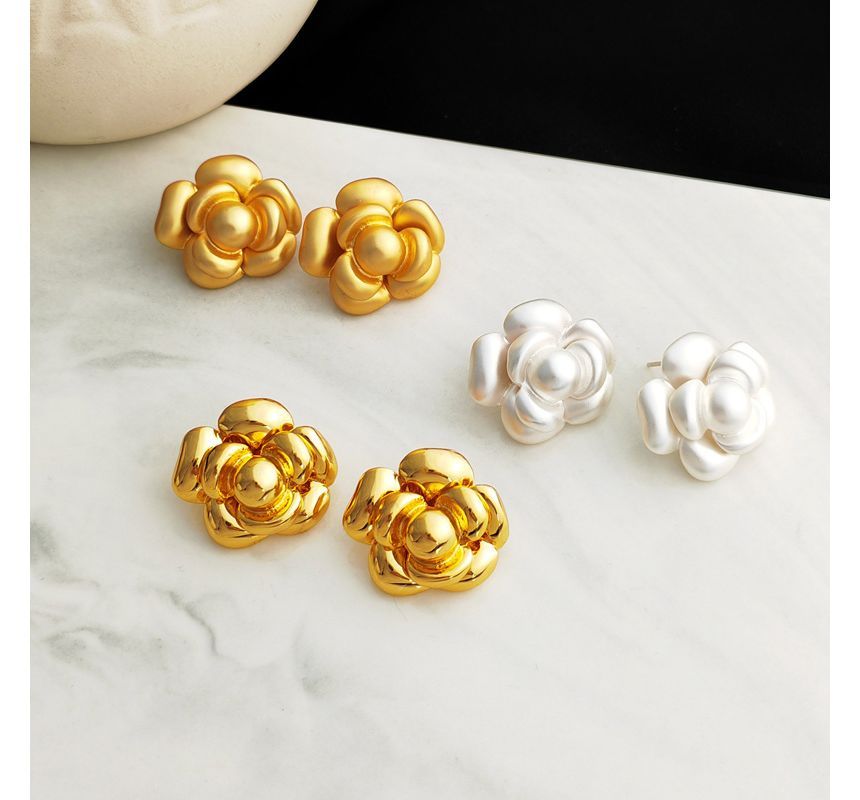 Flower Alloy Earring SpreePicky