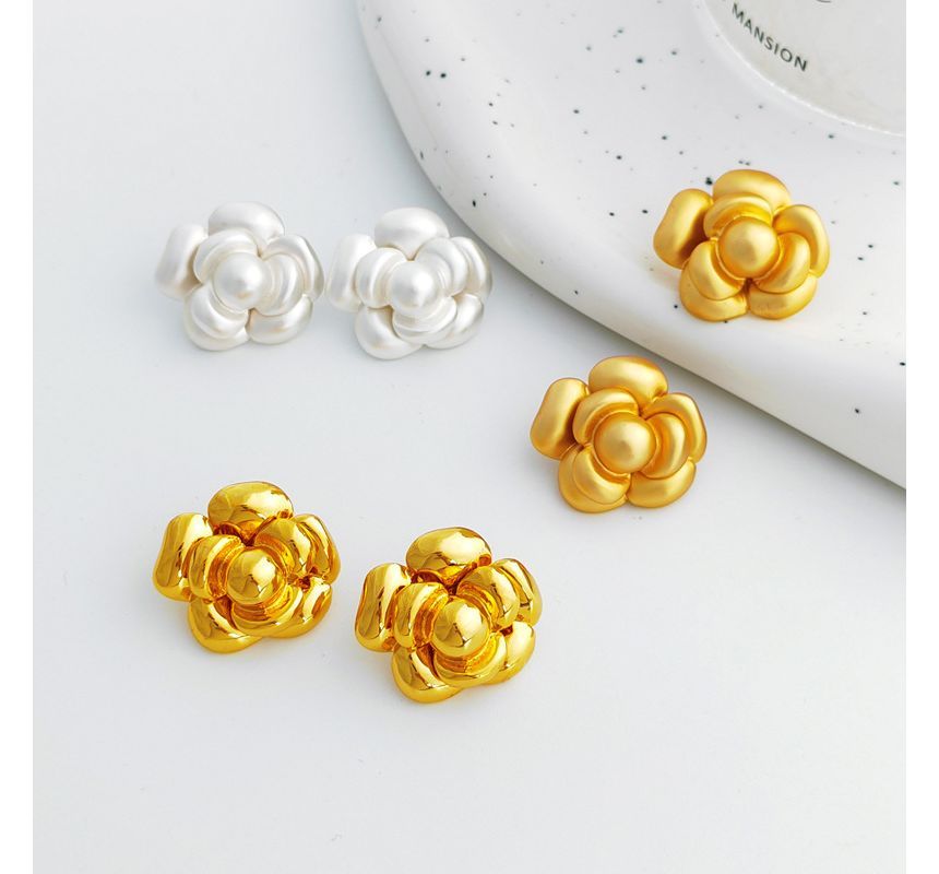 Flower Alloy Earring SpreePicky