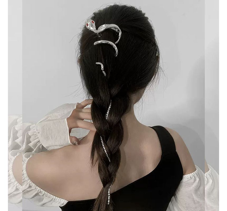 Snake Fringed Alloy Hair Stick / Hair Clip (various designs) SpreePicky