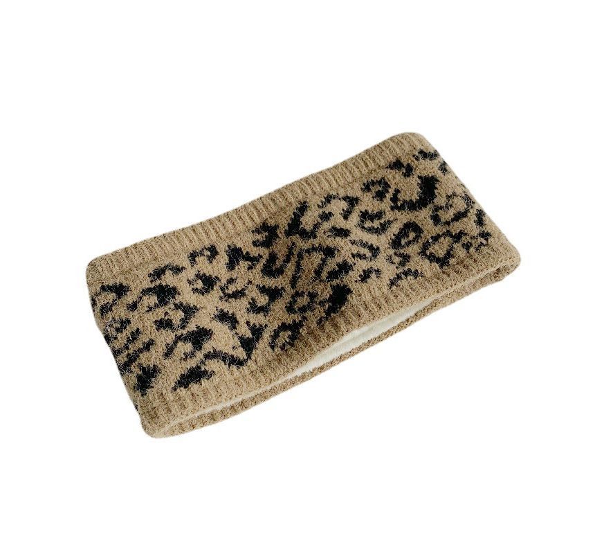 Leopard Print Knit Bandeau SpreePicky