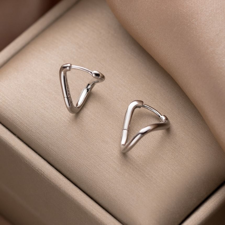 Geometric Sterling Silver Earring SpreePicky