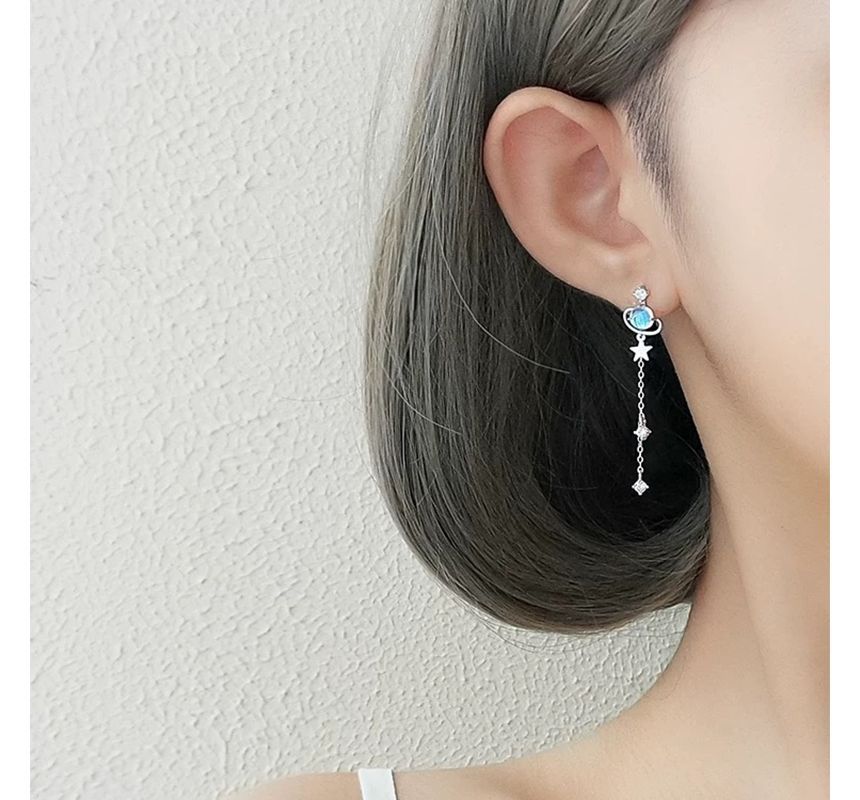 Planet Star Drop Earring SpreePicky