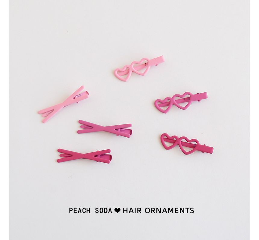 Set of 3: Plain Hair Clip mySite