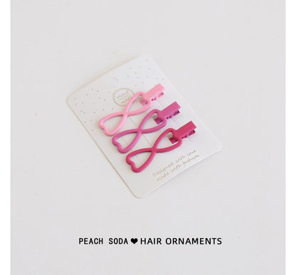 Set of 3: Plain Hair Clip mySite