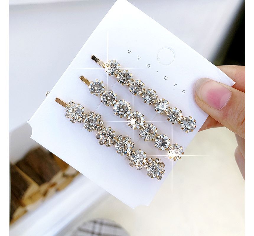 Set of 3: Alloy Hair Clip (Various Designs) SpreePicky