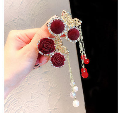 Rhinestone Fringed Hair Claw SpreePicky