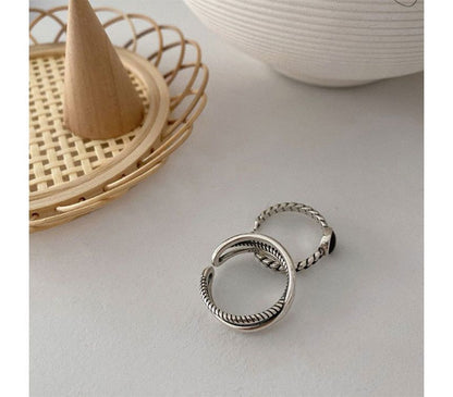 Rhinestone Alloy Open Ring / Layered Alloy Open Ring SpreePicky