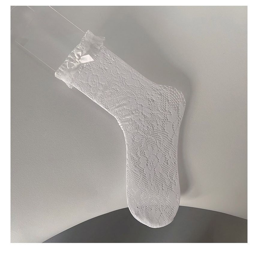 Lace Crew Socks SpreePicky