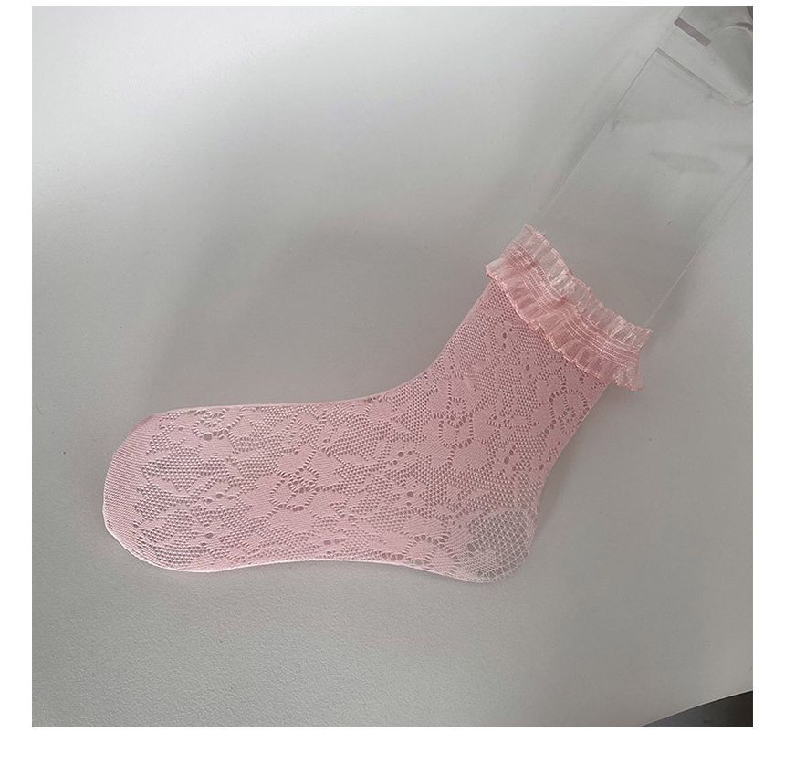 Lace Crew Socks SpreePicky