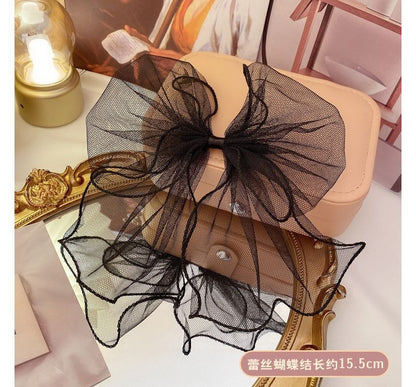 Mesh Bow Hair Clip (Various Designs) SpreePicky