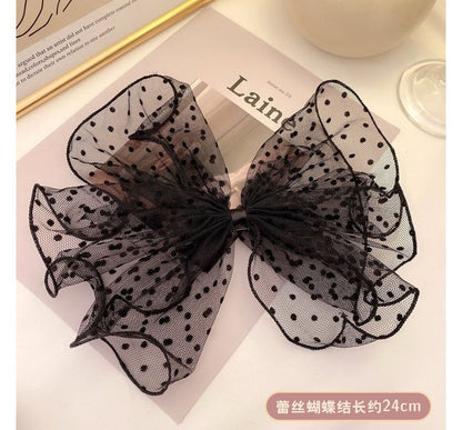 Mesh Bow Hair Clip (Various Designs) SpreePicky