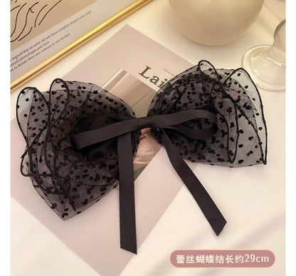 Mesh Bow Hair Clip (Various Designs) SpreePicky