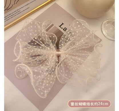 Mesh Bow Hair Clip (Various Designs) SpreePicky