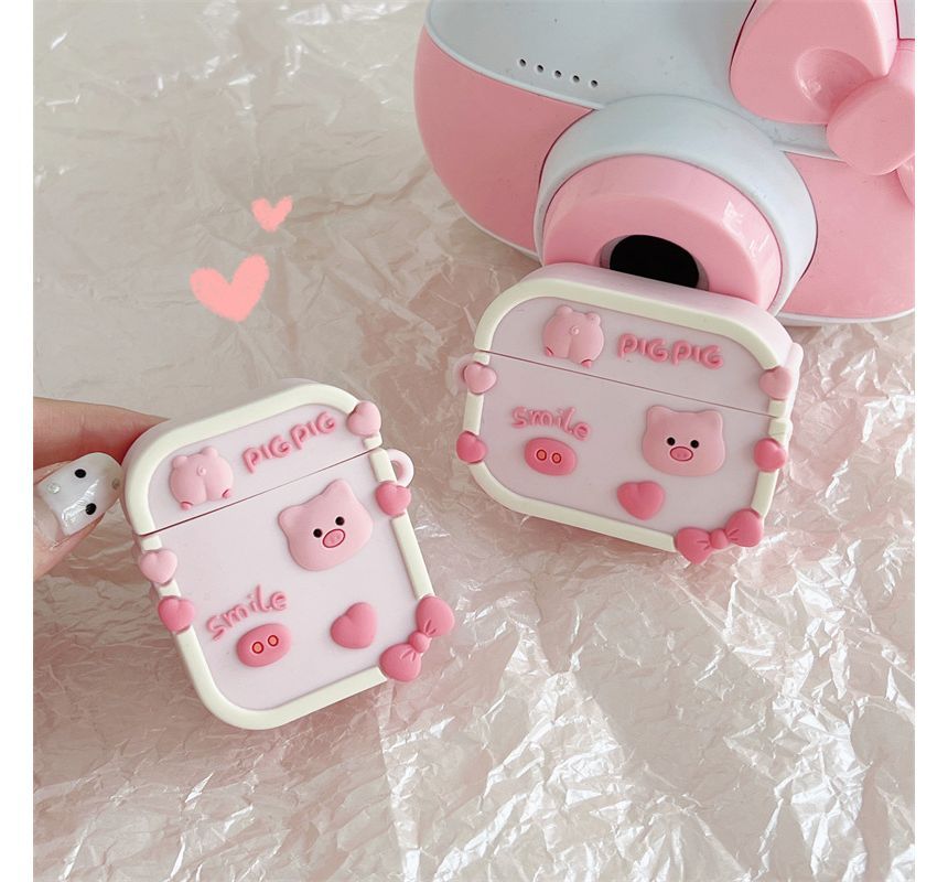 Pig AirPods / Pro Earphone Case Skin SpreePicky